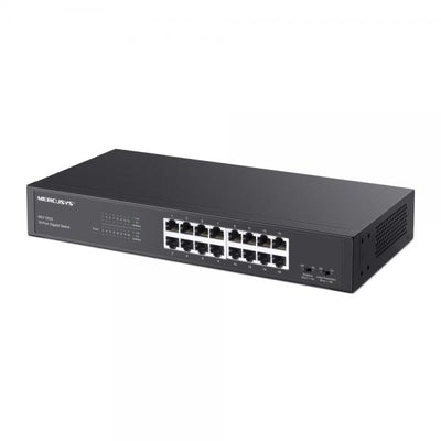 Mercusys MS116GS switch di rete Gigabit Ethernet (10/100/1000) Nero [MS116GS]