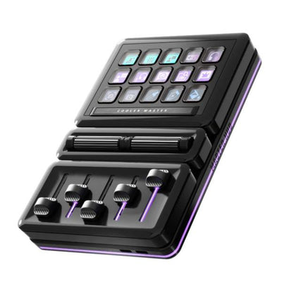 COOLER MASTER HUB, PIATTAFORMA MODULARE, BASE MAGNETICA, MODULI STREAMDECK E 2 ROLL E FADER [MHSK13AA00]