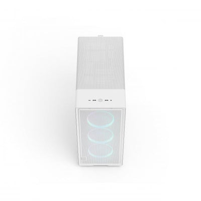 FRACTAL CASE MID TOWER EPOCH WHITE TG RGB LIGHT TINT 3*120mm MOMENTUM FAN [FD-C-EPO1A-05]
