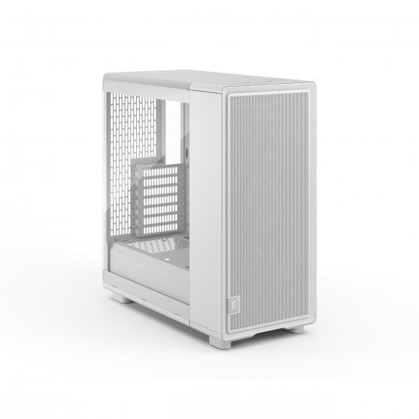 FRACTAL CASE MID TOWER EPOCH WHITE TG CLEAR TINT 3*120mm MOMENTUM FAN [FD-C-EPO1A-03]
