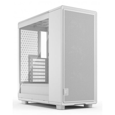 FRACTAL CASE MID TOWER EPOCH WHITE TG CLEAR TINT 3*120mm MOMENTUM FAN [FD-C-EPO1A-03]