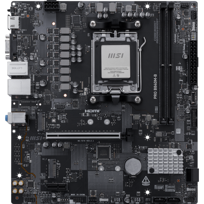 MSI MB MS-7E76PRO B840M-B601-7E76-020,21801-7E76-002STD PRO B840M-B,B840,AM5,2DDR5,1PCI-Ex16,1PC [PRO B840M-B]