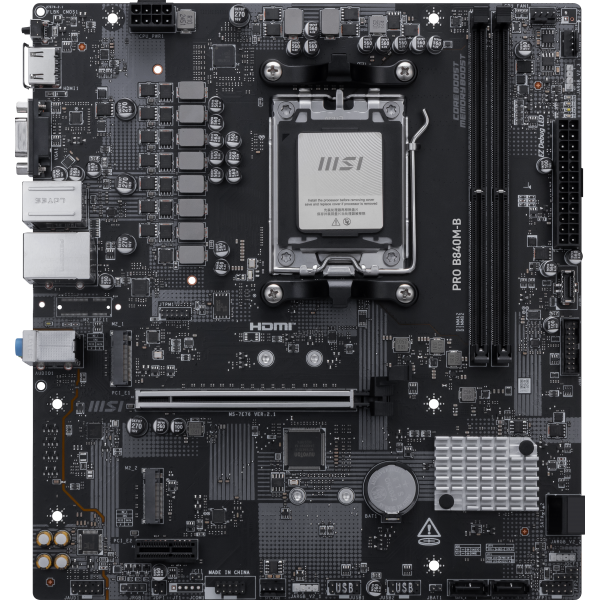 MB MSI PRO B840M-B AM5 [PRO B840M-B]