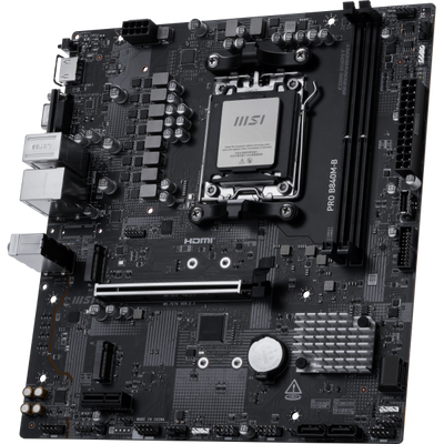 MSI MB MS-7E76PRO B840M-B601-7E76-020,21801-7E76-002STD PRO B840M-B,B840,AM5,2DDR5,1PCI-Ex16,1PC [PRO B840M-B]