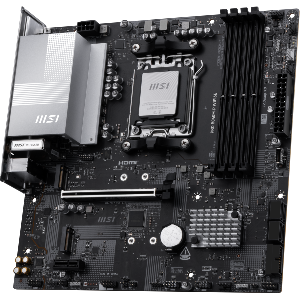 MSI MB MS-7E77PRO B840M-P WIFI6E601-7E77-010,20801-7E77-002STD PRO B840M-P WIFI6E,B840,AM5,4DDR5 [PRO B840M-P WIFI6E]