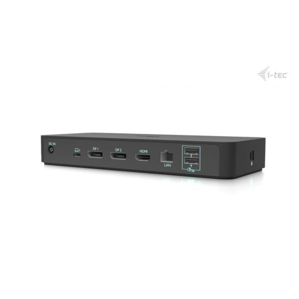 I-TEC USB-C DOCKING STATION INTELLIGENT 3 DISPLAY, POWER DELIVERY 100W, IT [C31INTGTRI4KDOCPDIT]