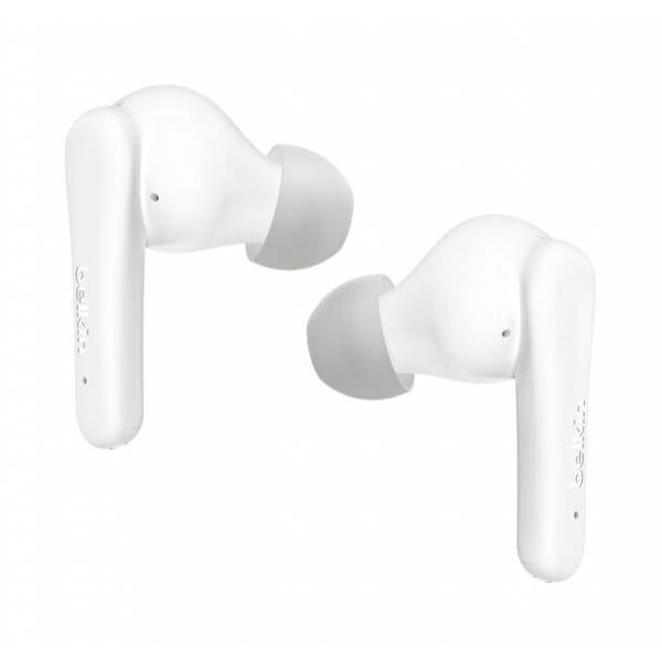 Belkin SoundForm Rhythm Auricolare Con cavo e senza cavo In-ear Musica e Chiamate USB tipo-C Bluetooth Bianco [AUC015HQWH]