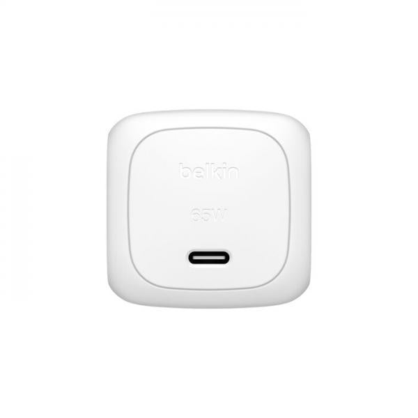 Belkin BoostCharge Computer portatile, Console portatile, Smartphone, Tablet Bianco AC Ricarica rapida Interno [WCA011KQWH]