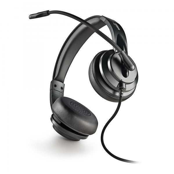 NGS CUFFIE STEREO USB-C CON CONTROLLO DEL VOLUME E ADATTATORE USB [VOX605USBC]