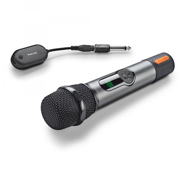 NGS MICROFONO DINAMICO SENZA FILO 2.4 GHZ [SINGERSTAR]