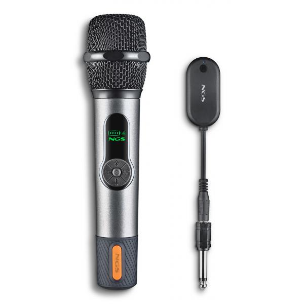 NGS MICROFONO DINAMICO SENZA FILO 2.4 GHZ [SINGERSTAR]