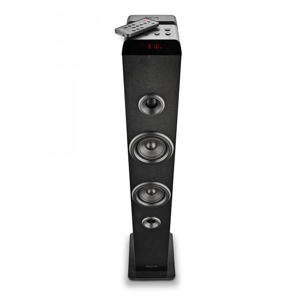 NGS ALTOPARLANTE WIRELESS, 50W, BLUETOOTH 5,4, USB AUX OTTICO RADIO FM, DISPLAY LED E CUSTODIA IN LE [SKYCHARM PRO]
