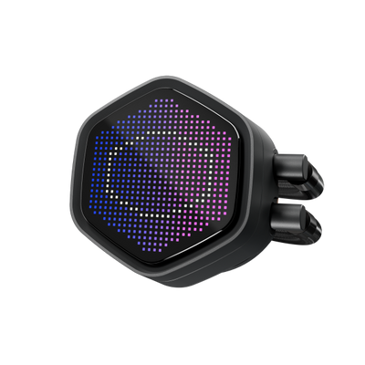COOLER MASTER DISSIPATORE A LIQUIDO ATMOS II, 3X120MM ARGB, KIT SCHERMO PIXEL INCL, NERO [MLX-D36M-A25SZ-P1]