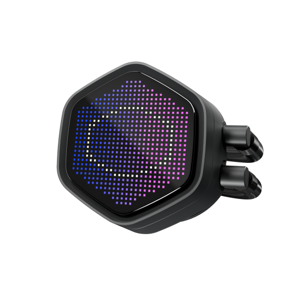 COOLER MASTER DISSIPATORE A LIQUIDO ATMOS II, 3X120MM ARGB, KIT SCHERMO PIXEL INCL, NERO [MLX-D36M-A25SZ-P1]