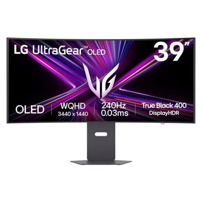 Lg UltraGear OLED 39 inch - Curved - UltraWide Quad HD - 3440x1440 - 240Hz - USB typ C [39GX900A-B.AEU]