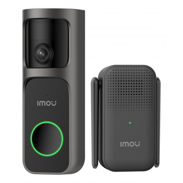 IMOU VIDEO CAMPANELLO DOORBELL 3S 2K KIT A BATTERIA 4MP + CHIME [DB-3EP-4M0W/DS3]