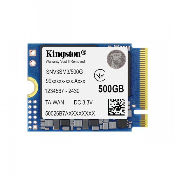 KINGSTON SSD NV3 INTERNO 500GB PIC-E M.2 2230 NVME 4.0 [SNV3SM3/500G]