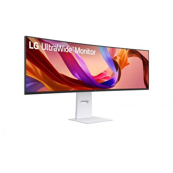 LG 49U950A-W Monitor PC 124,5 cm (49") 5120 x 1440 Pixel Dual QHD LED Nero, Bianco [49U950A-W.AEU]