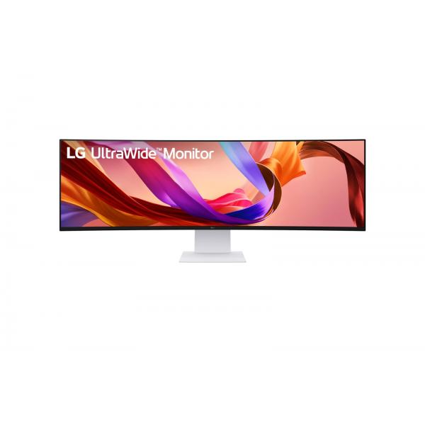 LG 49U950A-W Monitor PC 124,5 cm (49") 5120 x 1440 Pixel Dual QHD LED Nero, Bianco [49U950A-W.AEU]