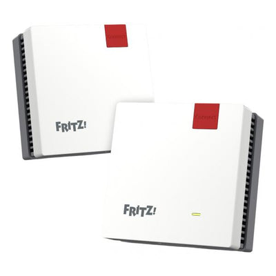 Mesh Set 20003126 sistema Wi-Fi Mesh Dual-band (2.4 GHz/5 GHz) Wi-Fi 6 (802.11ax) Rosso, Bianco Interno [20003126]