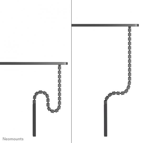 Neomounts ADS06-133BL Spina vertebrale - fisagio a vite - universale [ADS06-133BL]