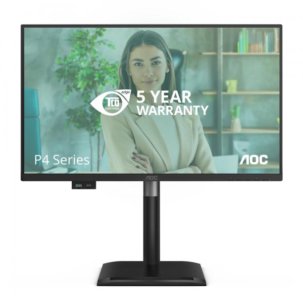 Aoc P4 Series - 24 inch - Full HD - 1920x1080 - Pivot - HAS [24P4U]