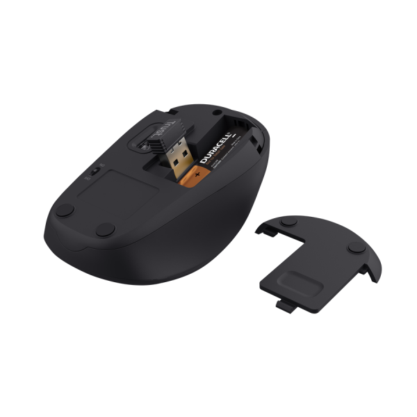 Trust Yvi+ mouse Casa Ambidestro RF Wireless Ottico 1600 DPI [25512]
