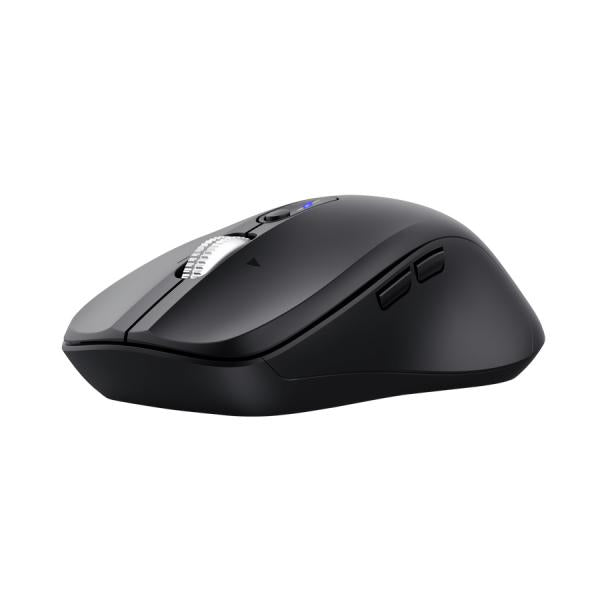 TRUST MOUSE WIRELESS MULTICONNECT 2x BT + WL 2,4GHZ CON ROTELLA HYPERSCROLL + SCROLL ORIZZONTALE - P [25673]