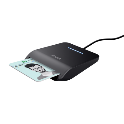 Trust Primo lettore di card readers Interno USB USB tipo-C Nero [26061]