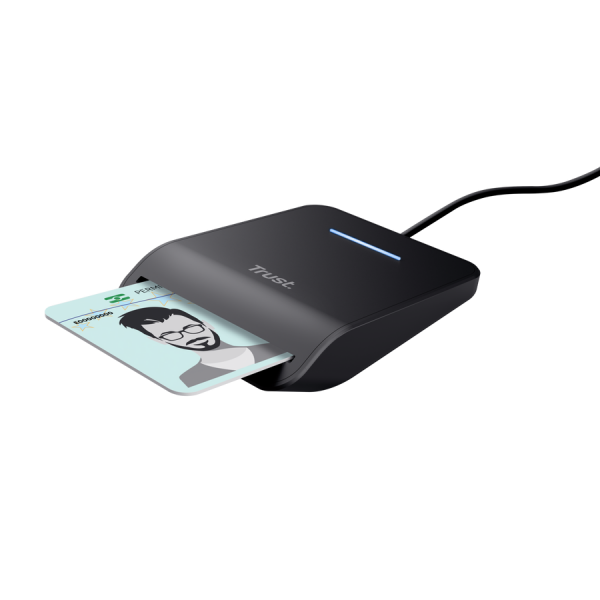 Trust Primo lettore di card readers Interno USB USB tipo-C Nero [26061]