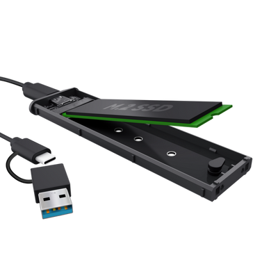 Trust 25806 contenitore di unità di archiviazione Box esterno SSD Nero [25806]