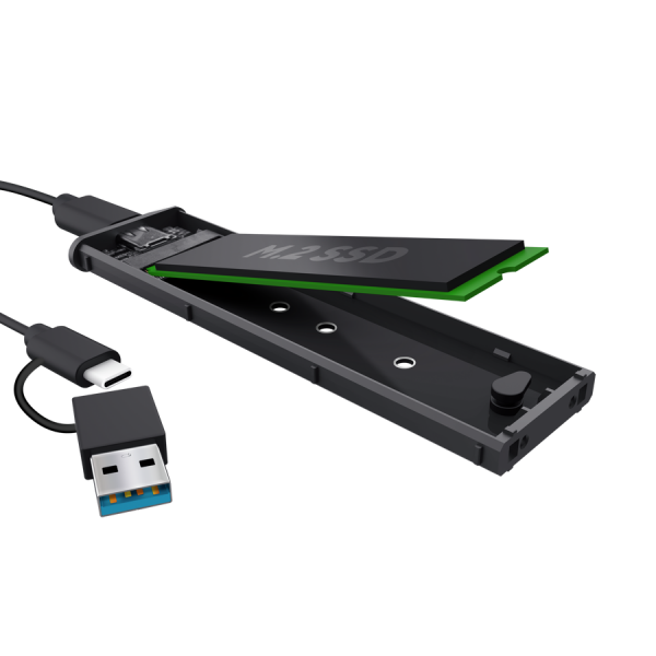 Trust 25806 contenitore di unità di archiviazione Box esterno SSD Nero [25806]