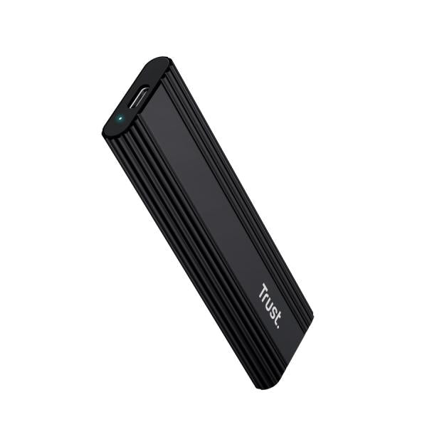 Trust 25806 contenitore di unità di archiviazione Box esterno SSD Nero [25806]
