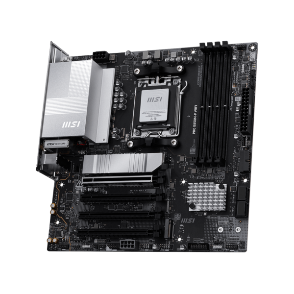 MSI MB B850M-P WIFI,B850,AM5,4DDR5,1PCI-Ex16,3PCI-Ex1,3M.2,4SATA3,3USB10G(1A+2C),6USB5G(6A) [PRO B850M-P WIFI]
