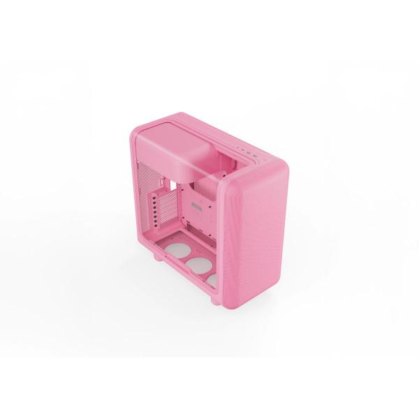 HYTE CASE MID TOWER X50 TG STRAWBERRY MILK [CS-HYTE-X50G-SM]