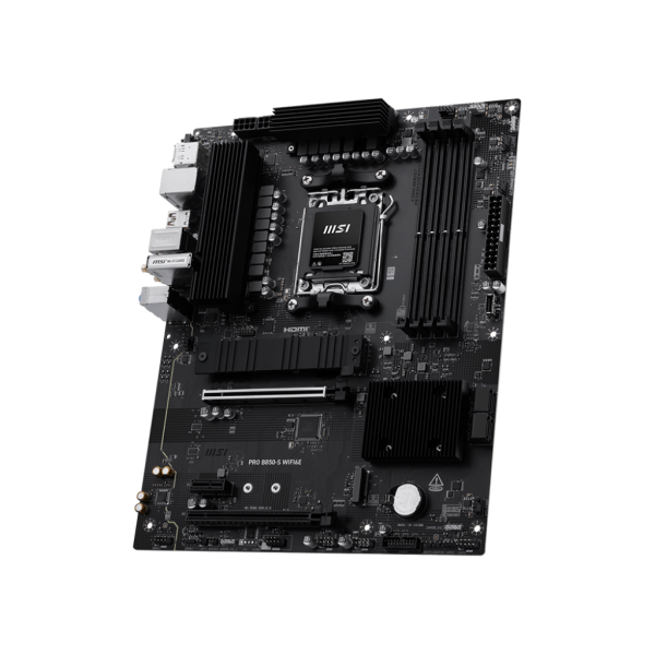 MSI MB PRO B850-S WIFI6E,AM5,4DDR5,2PCI-Ex16,1PCI-Ex1,2M.2,4SATA3,5USB 10G,6USB 5G,4USB2,HD AUDI [PRO B850-S WIFI6E]