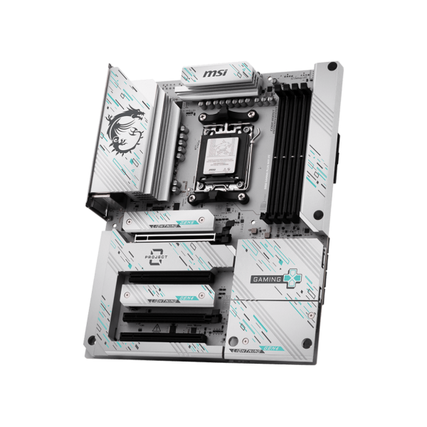 MSI MB B850 GAMING PLUS WIFI PZ,B850,AM5,4DDR5,4PCI-Ex16,3M.2,4SATA3,3USB10G,6USB5G,8USB2 [B850 GAM PLUS W PZ]