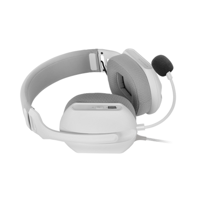 MARSGAMING GAMING CUFFIA+MIC MHPRO WHITE RGB PC MAC CONSOLES SAMRTHPONE TAB [MHPROW]