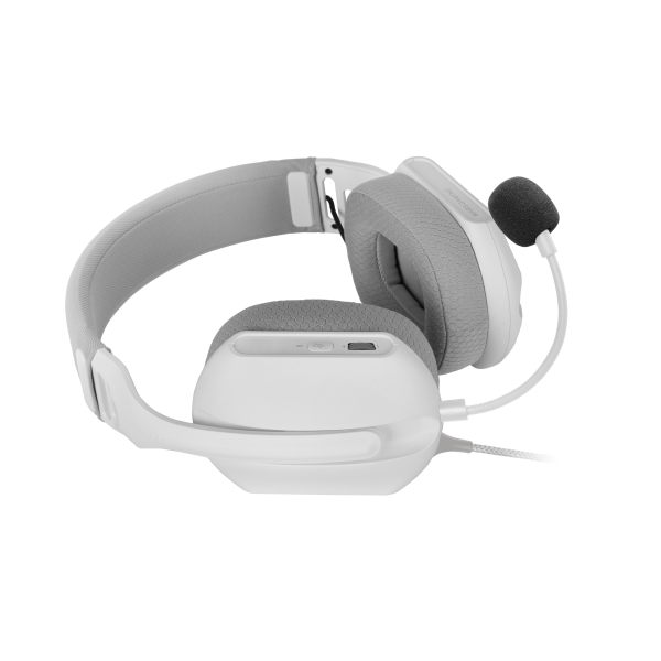 MARSGAMING GAMING CUFFIA+MIC MHPRO WHITE RGB PC MAC CONSOLES SAMRTHPONE TAB [MHPROW]