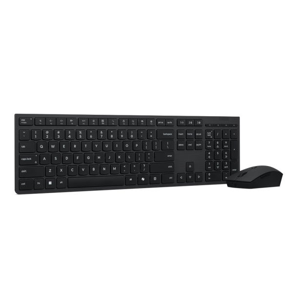 Lenovo 4X31R64334 tastiera Mouse incluso Ufficio RF senza fili + Bluetooth Italiano Grigio [4X31R64334]