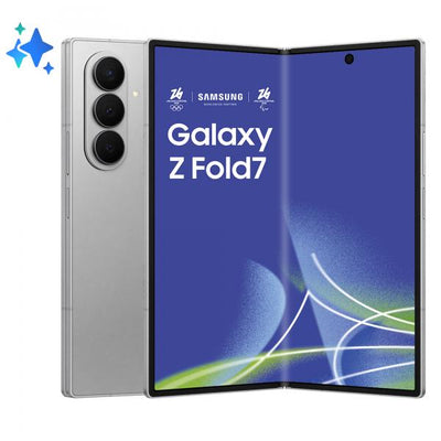 Samsung Galaxy Z Fold7 Smartphone AI, RAM 12GB, 256GB, Display 6,5"/8'', Camera 200MP, Batteria a lunga durata, Silver Shadow [SM-F966BZSBEUE]