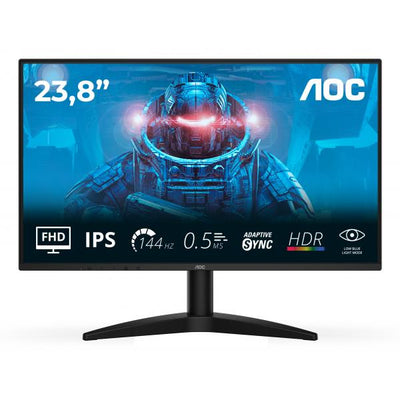AOC MONITOR 23,8 LED IPS FHD 16:9 4MS 144hz 250 CDM, DP/HDMI [24B36X]