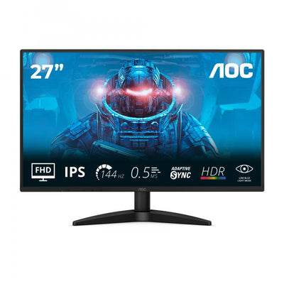 AOC MONITOR 27 LED IPS FHD 16:9 0,5 MS 144hz 300 CDM, DP/HDMI [27B36X]