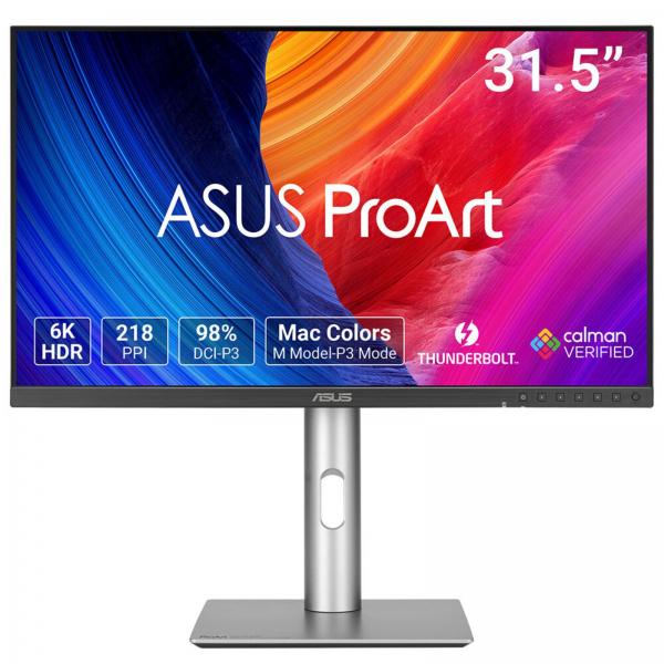 ASUS ProArt PA32QCV Monitor PC 80 cm (31.5") 6016 x 3384 Pixel 6K Ultra HD LCD Argento [PA32QCV]