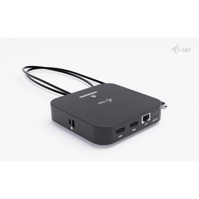 I-TEC DOCKING STATION USB-C DUAL HDMI CON POWER DELIVERY 100 W [C31DUALHDMIDOCKPD]