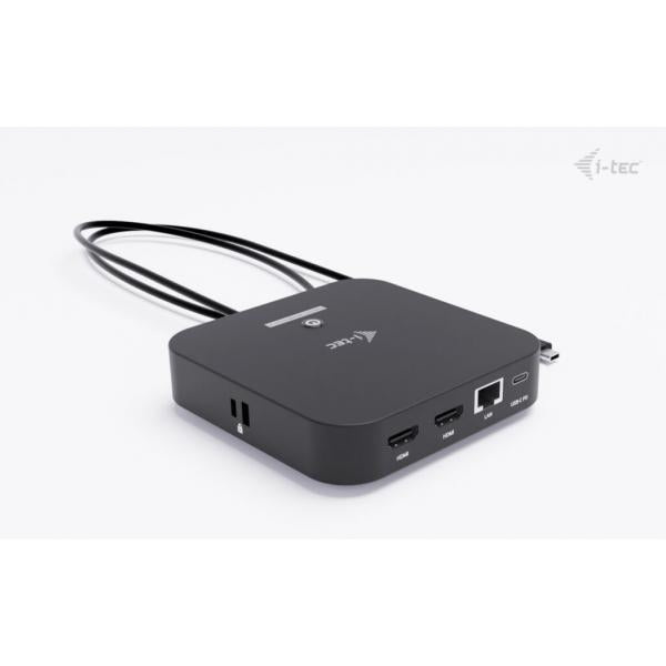 i-tec USB-C Dual HDMI Docking Station with Power Delivery 100 W [C31DUALHDMIDOCKPD]