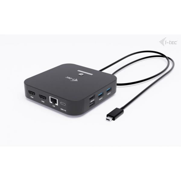 i-tec USB-C Dual HDMI Docking Station with Power Delivery 100 W [C31DUALHDMIDOCKPD]