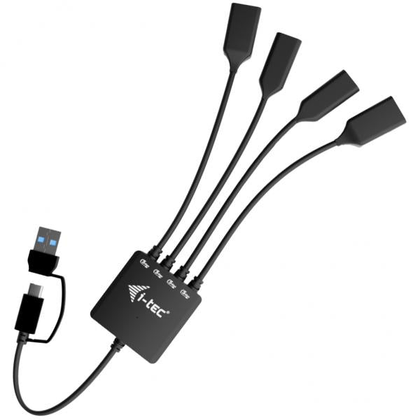 I-TEC CAVO HUB USB-C/USB-A 4 PORTE 2X USB-C, 2X USB-A [CACBLHUB2A2C]