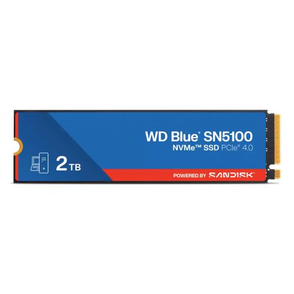 Western Digital SN5100 - 2TB - M.2 - 7100 MB/s - Blue [WDS200T5B0E-00CPE0]