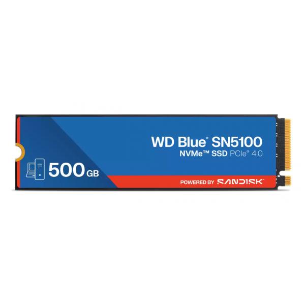 Western Digital SN5100 - 500GB - M.2 - 6600 MB/s - Blue [WDS500G5B0E-00CPE0]